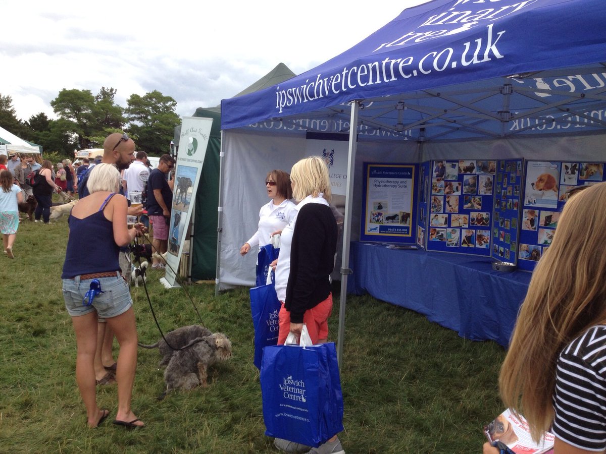 VetsCentre's tweet photo. Today at the Suffolk Dog Day with @CentralColl https://t.co/ev7ajAwOoC