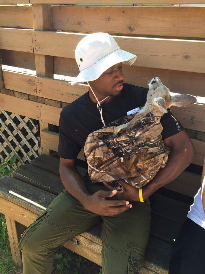 ZEEKMILL's tweet photo. When u go to the zoo n act like u work there https://t.co/P59r6rmWf9