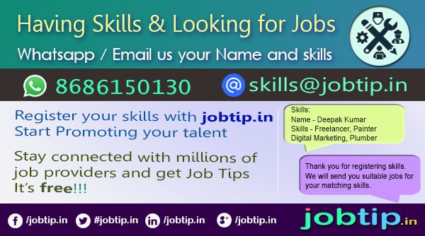 Jobtip_in's tweet image. 