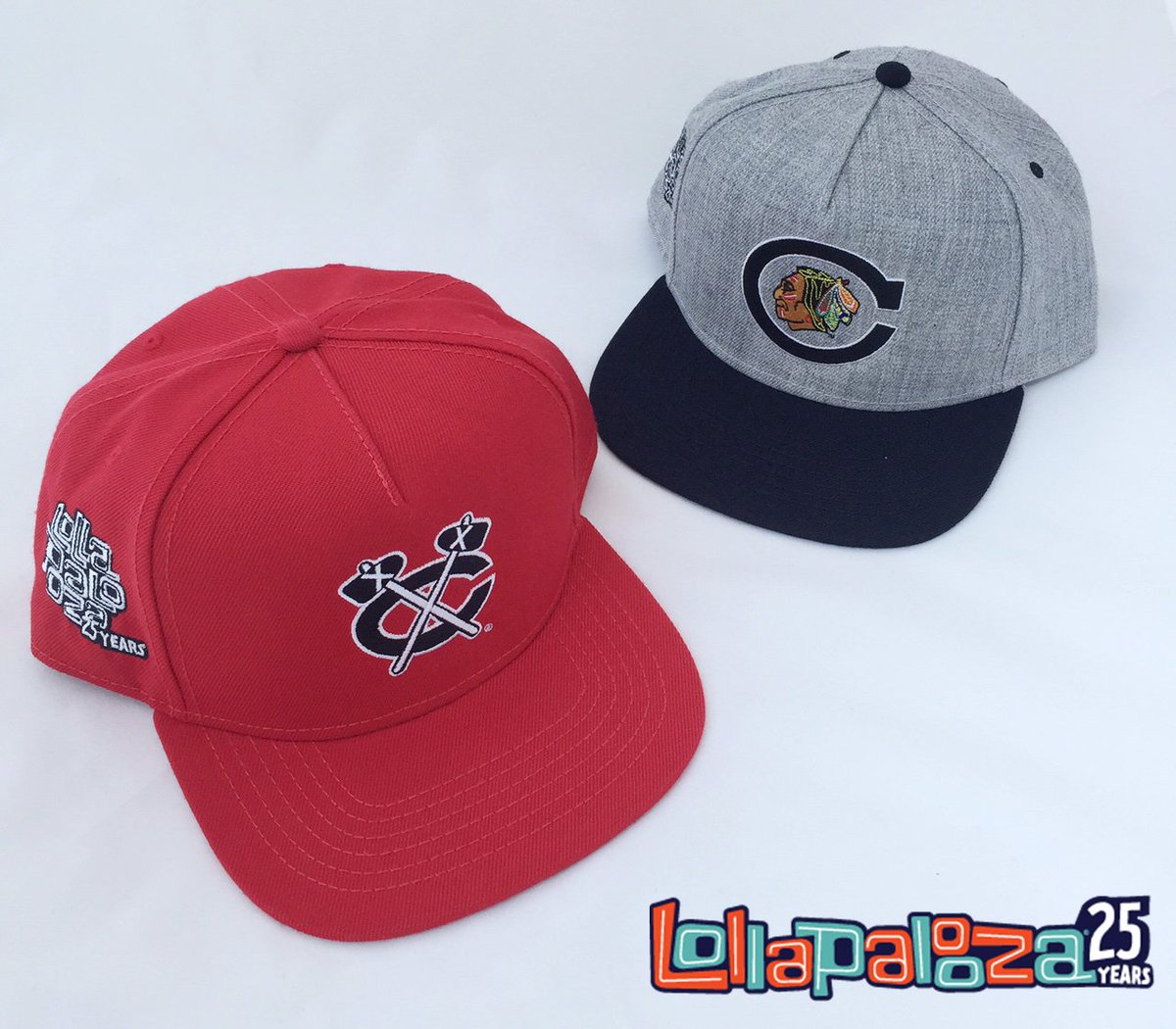 blackhawks lollapalooza hat