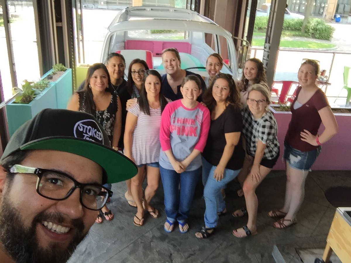 Thank you <a href="/StokedMidtown/">Stoked Midtown</a> for hosting our back to school meeting.  Food and drinks were great! #bangelem