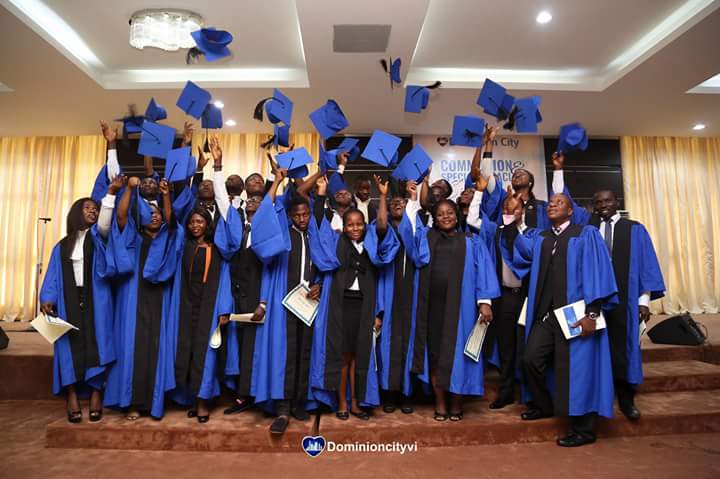 Dominioncityvi's tweet photo. As it happened today in #DCService.#FoundationSchoolGraduation with Facilitators and @pastorokeyeze https://t.co/J9jSwqR9Fj