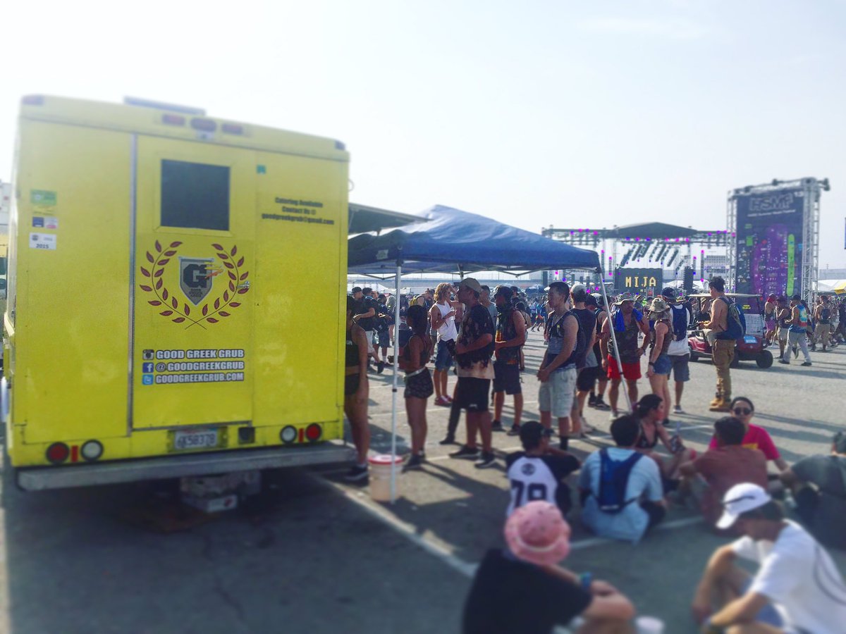 #Hardsummer day 2!! crew locked and loaded and ready to serve! We got ice cold water too! Find us at the Hard stage