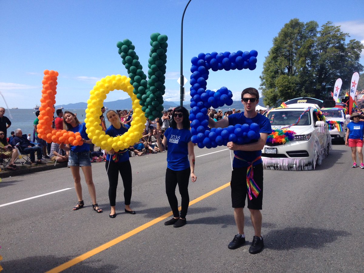 Another amazing #Vancouver #PrideParade #Love and Happiness All around #VanPride2016