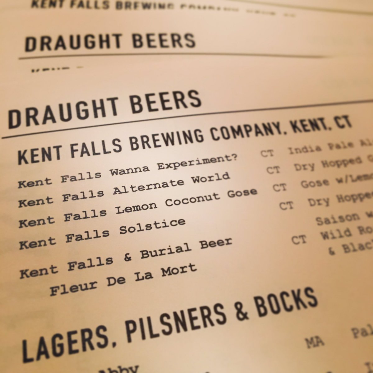 Featured brewery for tonight's Pig Roast in New Haven: <a href="/KentFallsBC/">Kent Falls Brewing</a> #newhaven #ctbeer #kentfalls #sunday #nhv #beer
