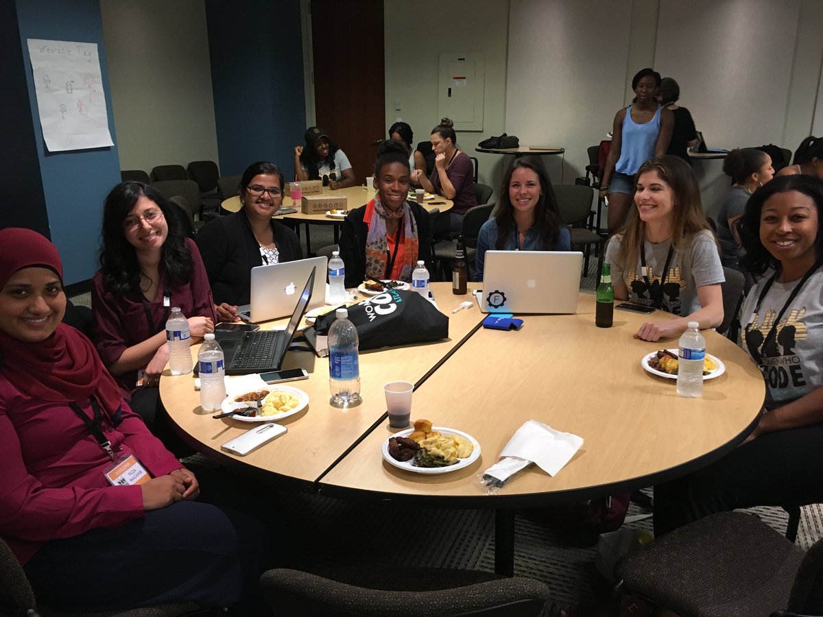 WomenWhoCode's tweet image. &quot;This was the first hack for all of us! It was awesome!&quot; #wwcode #wwcatlhack
