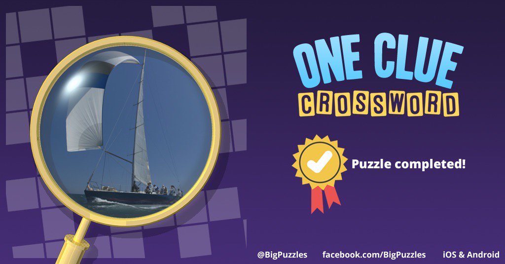 rosneath's tweet image. I completed a puzzle in One Clue Crossword. Play now for free!
onecluecrossword.com #OneClueCrossword