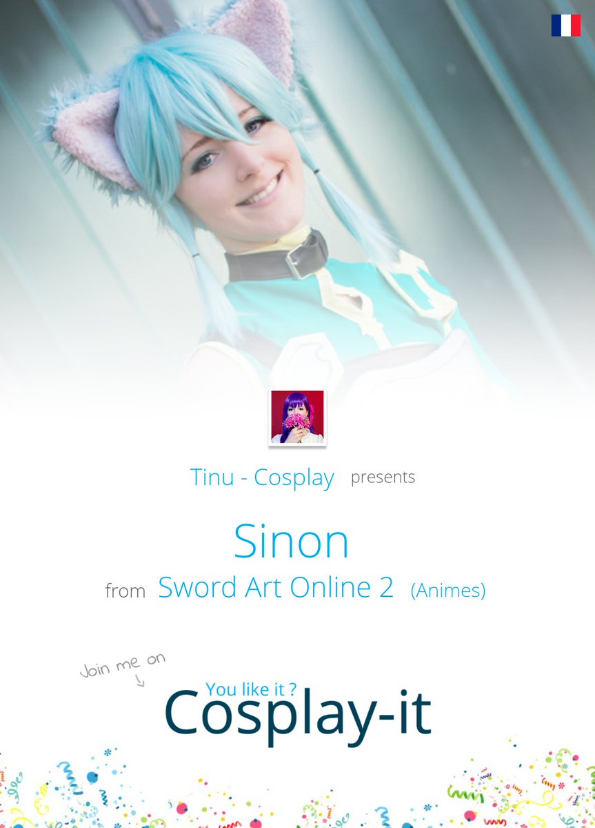 Cosplayit's tweet photo. EXPLORE
https://t.co/R3fktIEctt
@tinuuviel presents #Sinon
from #SwordArtOnline2
#cosplay #cosplayit #SwordArtOnline https://t.co/LpasL7Z4Wp
