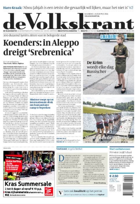 De maandagkrant gaat naar de drukker. Alvast zes stukken lezen? Kijk hier volkskrant.nl/binnenland/het…