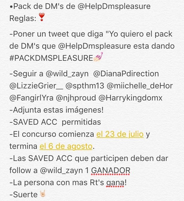 trinityTNI's tweet photo. 👉Yo quiero el Pack de DM's que @HelpDmspleasure esta dando #PACKDMSPLEASURE 👈
SAVED ACC PERMITIDAS
RT POR FAVOR 😻 https://t.co/VNdXX1fBoQ