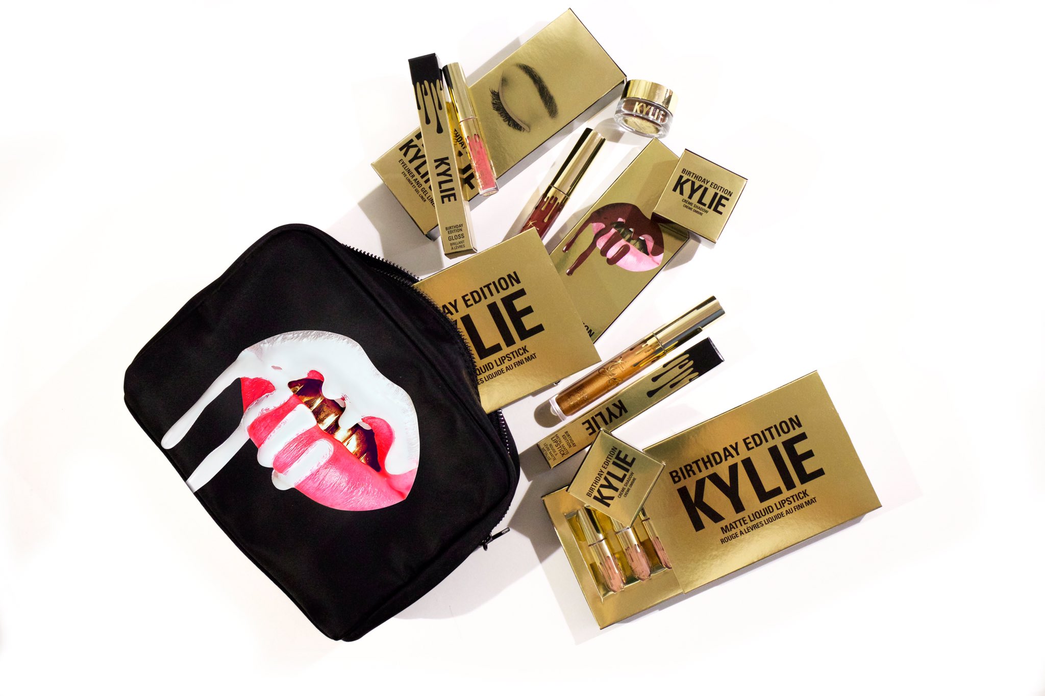 Kylie Jenner Kylie Cosmetics Birthday Limited Edition Make Up Bag SOLD OUT
