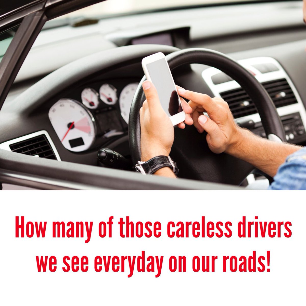 DriveSafe961's tweet photo. Don't text and drive. https://t.co/XSouD8mUrr