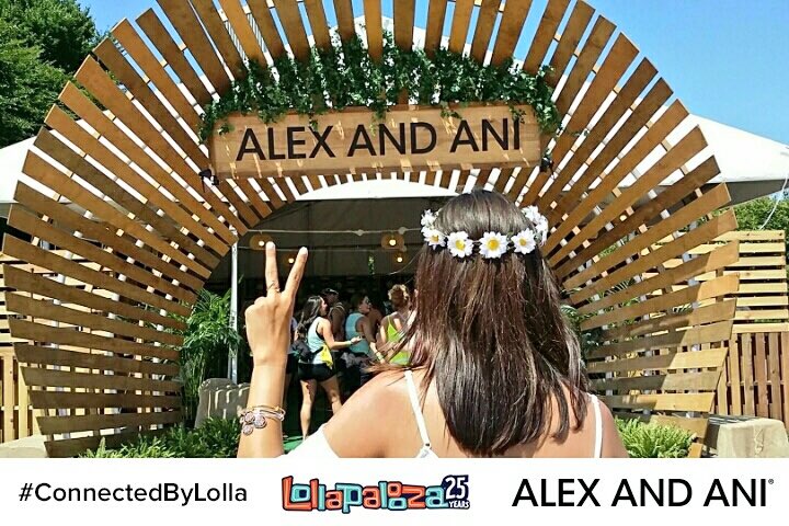 alexandani's tweet photo. Be sure to stop by our tent at @Lollapalooza and pose for a photo opp! #ConnectedByLolla #Lolla #charmedarms https://t.co/XAOu0GvWNs