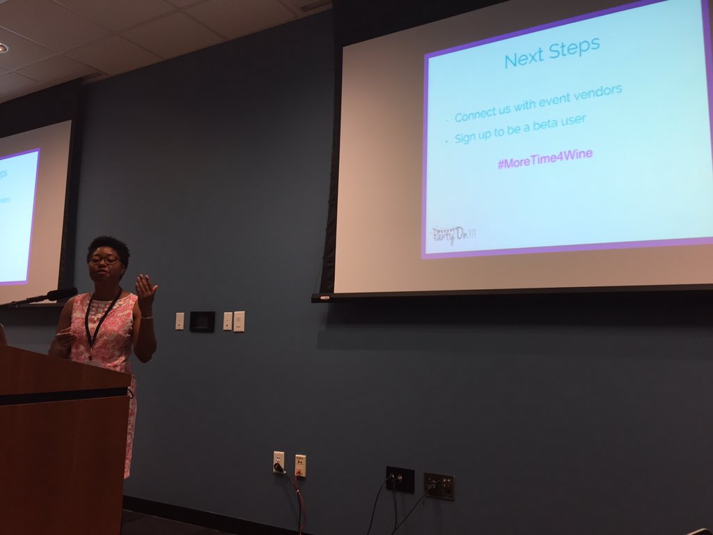 iamcandaceV's tweet image. Excellent solo pitch by Party On! #WWCATLHack @WWCAtl