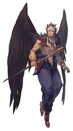 信羽 伝説のオウガバトル併せ主催 カノープスやるぜ カノープス ウォルフ ロマサガクラスタでフォローしてくださっている方にも同世代ゲーなので知っている人も多い 伝説のオウガバトル タクティクスオウガ に登場する赤い翼 と髪のイケメン有翼人