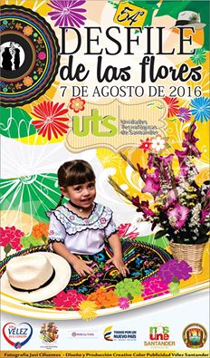COMUNICAMARY's tweet photo. Próimo 7 de agosto, LIV Desfile de las Flores en Vélez https://t.co/fSBGbUm53c