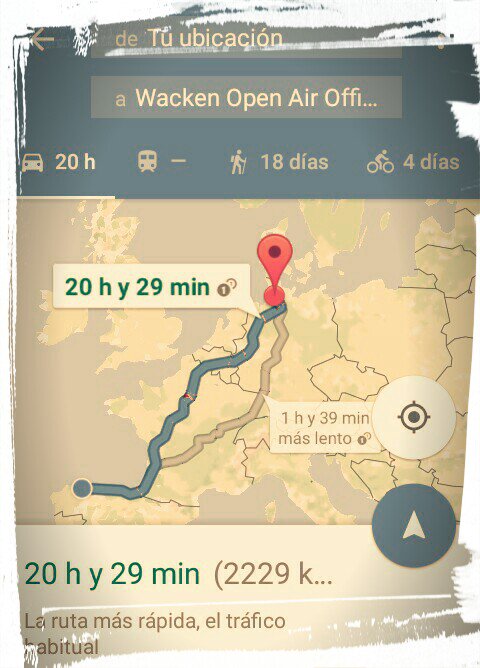 Our trip to Wacken has begun.  Wednesday 3rd at 18:30 on WET Stage .

#roadtowacken