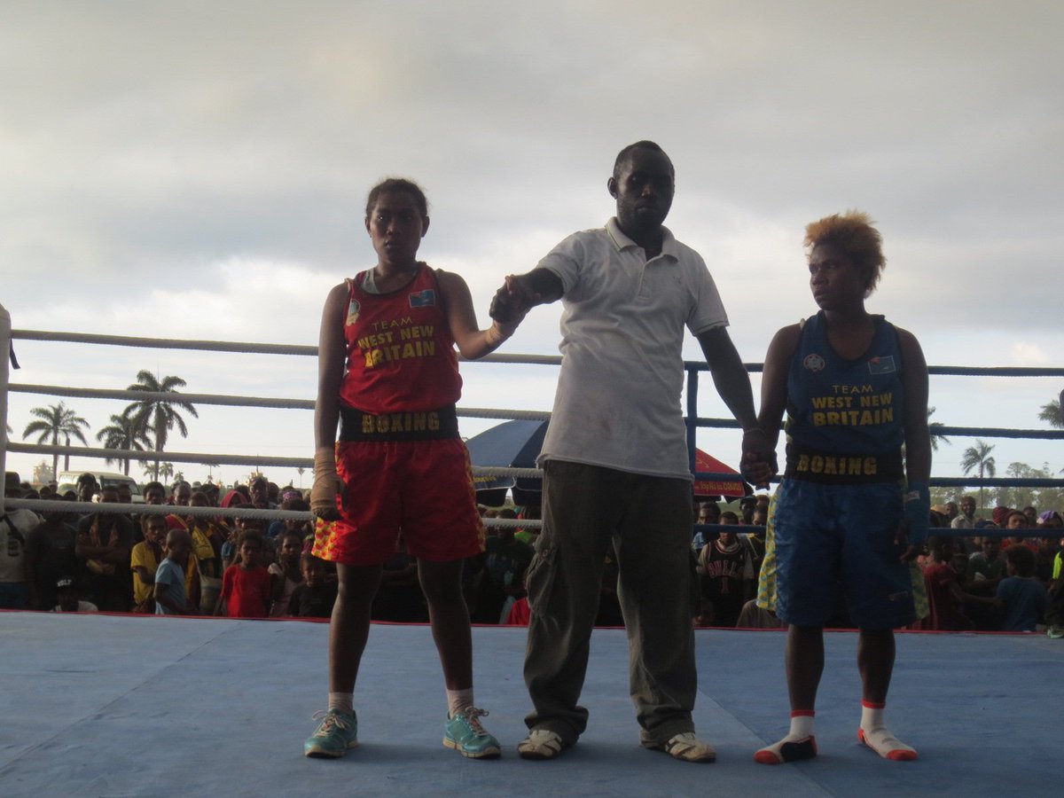 Quency_Hoooraay's tweet photo. #BoxingAssociation #WNBP completed its first leg finals yesterday in #Kimbetown. #MelesFemales divsion. #PNG #West https://t.co/DmL3ceuvp5