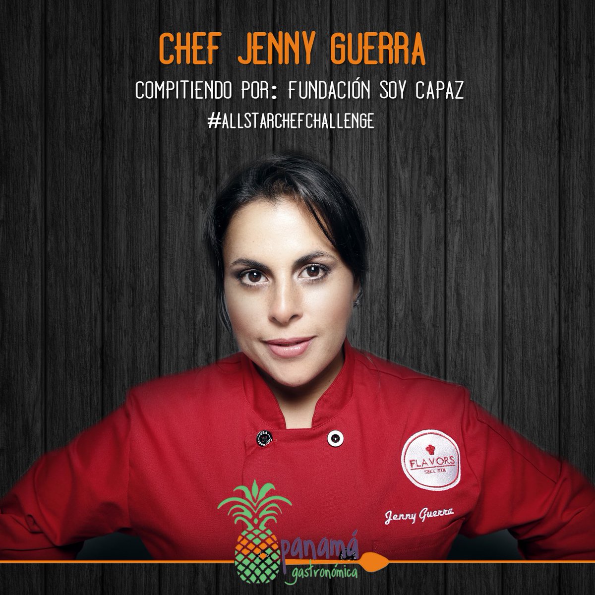 panamagastro's tweet photo. Jenny Guerra - Del 26 al 28 de agosto podrás conocerla en #AllStarChefChallenge #PTYG2016 https://t.co/3G4ritPFpE