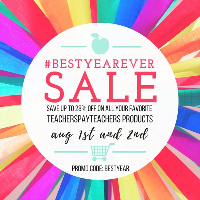 FirstGradeCafe's tweet image. My entire TPT store is on sale Aug. 1 &amp;amp; 2.  Don't miss this HUGE Sale on TPT! teacherspayteachers.com/Store/Julie-Di…