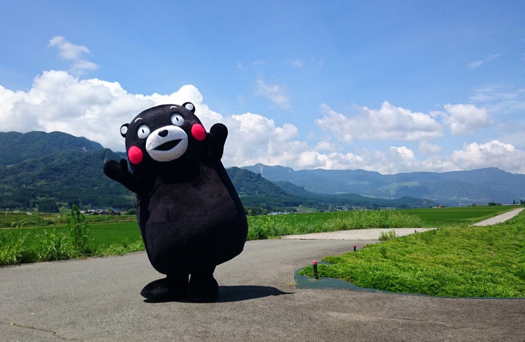 55_kumamon's tweet photo. おはKUMAMONday〜！今日から8月。今月もエイエイモーン！ https://t.co/bvmo9yqqkz