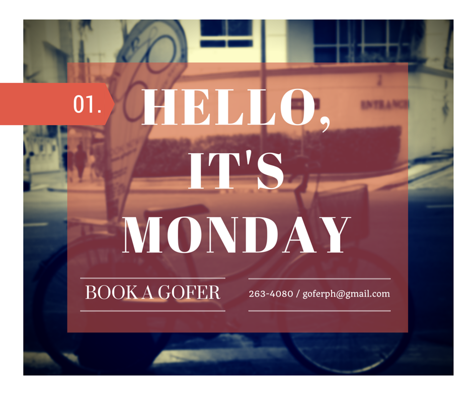 GoferBike's tweet photo. Have a great day everyone :)
#GoferPh #GoferBike #GoferDelivery #Delivery #DeliveryService #StartUp #Tagcash #biker https://t.co/QY23aZTF7z