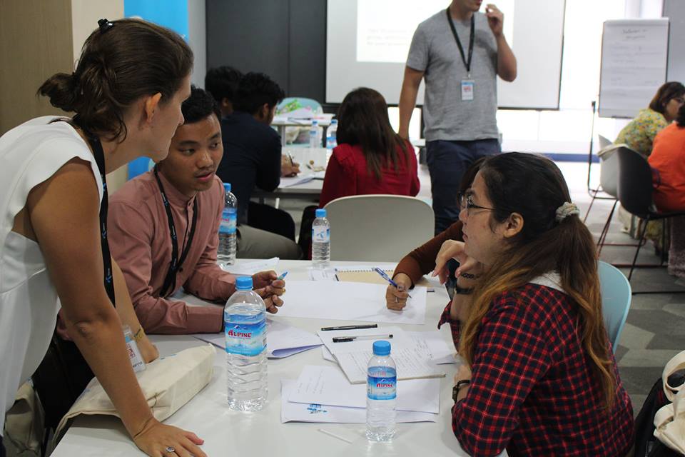 atommyanmar's tweet photo. Two-day #TYF2016 coaching for 20 shortlisted #Myanmar youths on 30-31 July. All of them talented & committed. https://t.co/wqDuvXcphT