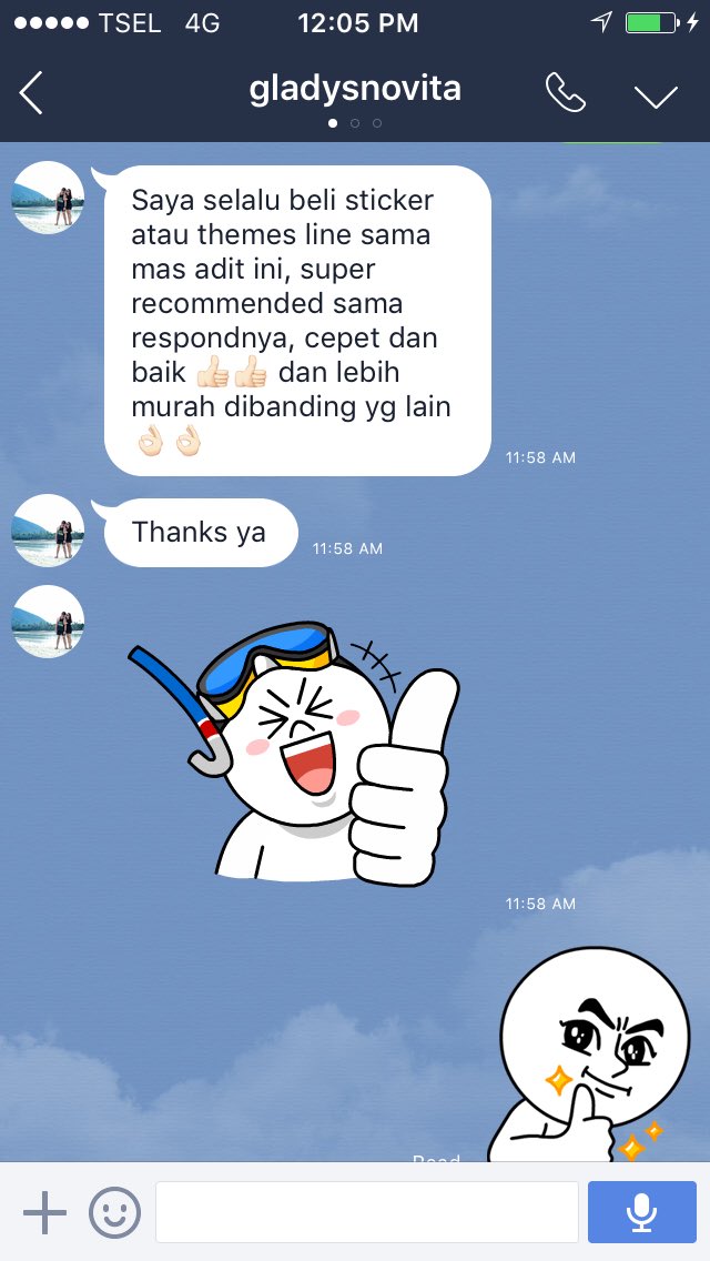 sticker line seller tweet media