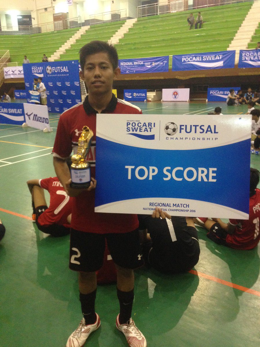 Top Score!!! DENI ARDIYAN dengan 9 gol di babak regional POCARI SWEAT Jakarta 1 <a href="/PocariFutsalID/">hiyo</a> #PSFCJakarta1