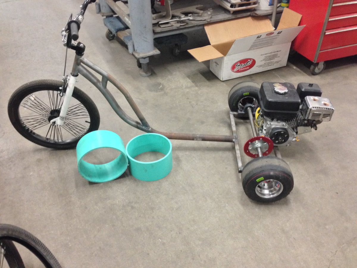 daggerracing's tweet image. Drift trike building