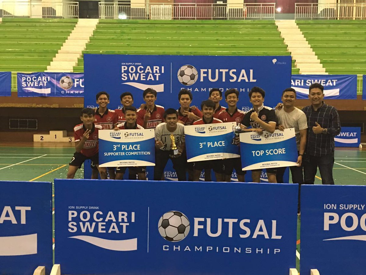 Kalian sudah hebat di tempat ketiga! Congratulation <a href="/PocariFutsalID/">hiyo</a> #ForzaSakova #PSFCJakarta1 #PSFC2016