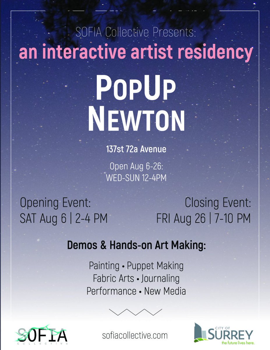 An Interactive Artist Residency: PopUp Newton sofiacollective.com/2016/08/01/an-…