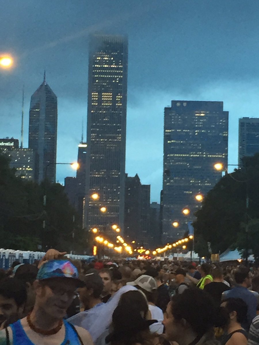 Finalizando Lolla 25 Aniversario , Chicago!