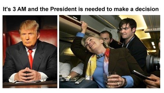 RepublicanChick's tweet photo. #TrumpDebateExcuses who do you want to answer that call? https://t.co/F6OV1taFXj