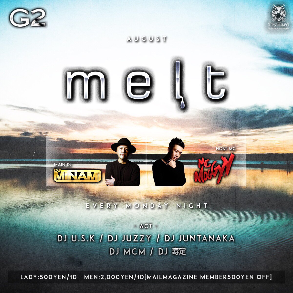 djminami's tweet photo. Tonight....."melt @ GIRAFFE (GUEST DJ TAKE) &amp; G2"...... https://t.co/g8Oop9DYat https://t.co/jwBp5GVeKI https://t.co/6SiqPMjXHF