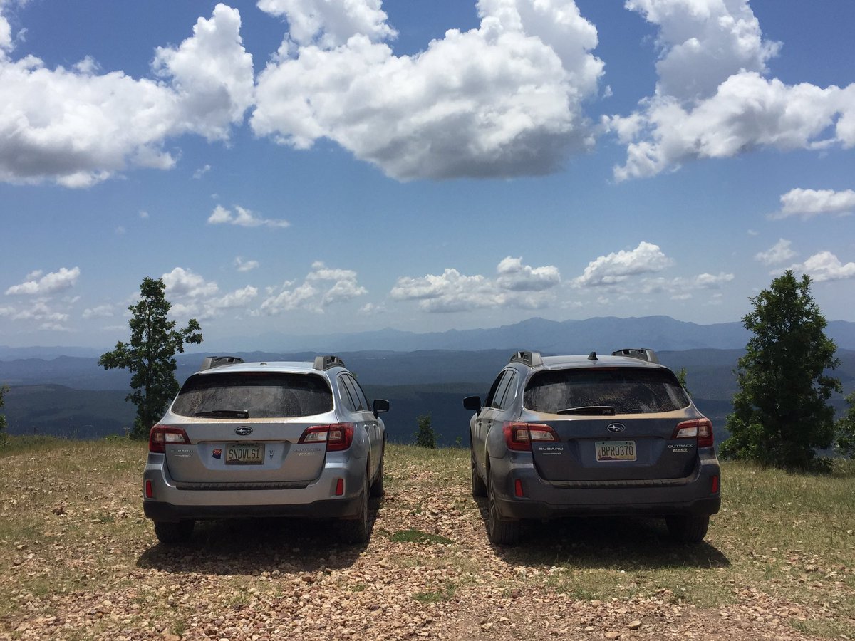 chaseroadrunner's tweet image. Taking in the view. @samthesubie @subaru_usa @CoconinoNF  #lifeoutside #myoutbackneedsaname