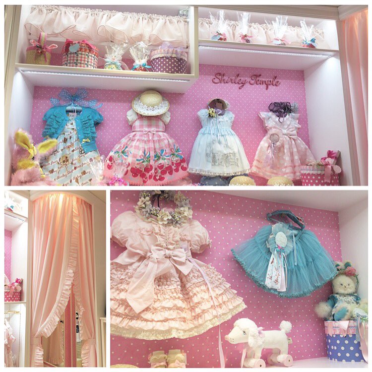 ♡Shirley Temple 博多阪急店ディスプレイ♡ 福岡県福岡市博多区博多駅