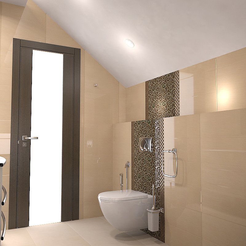 DesignFluor's tweet image. Ванная комната в частном доме.