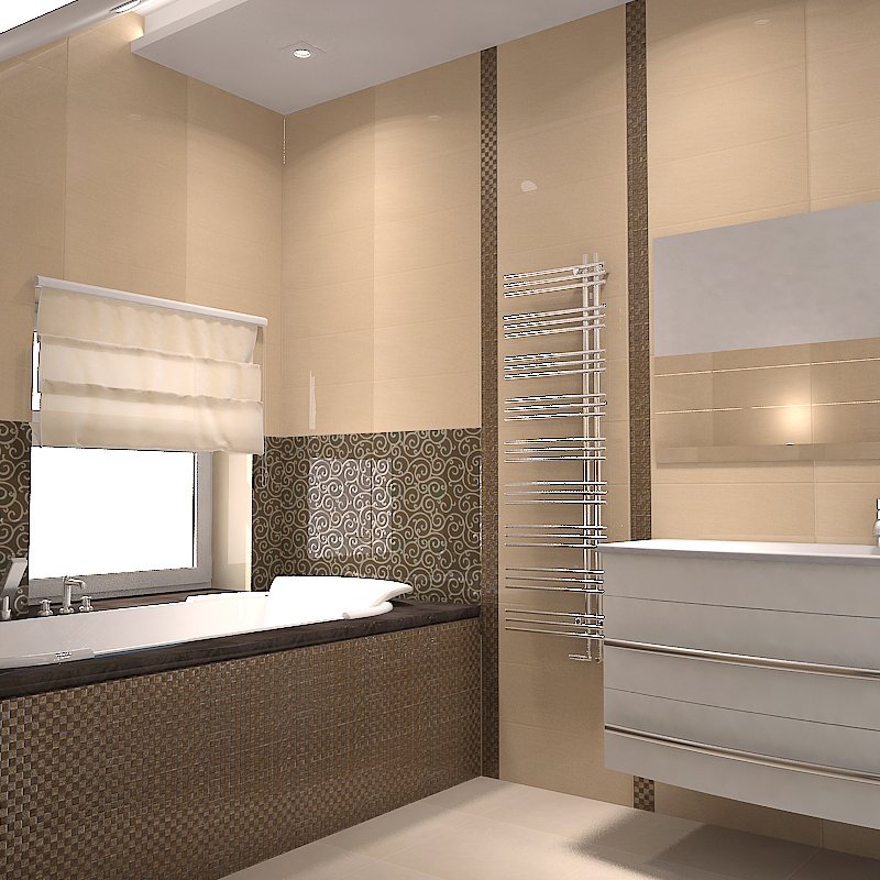 DesignFluor's tweet image. Ванная комната в частном доме.