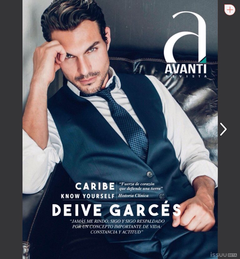 DeiveGarcesFans's tweet photo. No te pierdas la entrevista realizada al bello @Deive_G  por @AvantiRevista en su edición # 25.. #DeiveGarcés https://t.co/oRtdMmn2xC