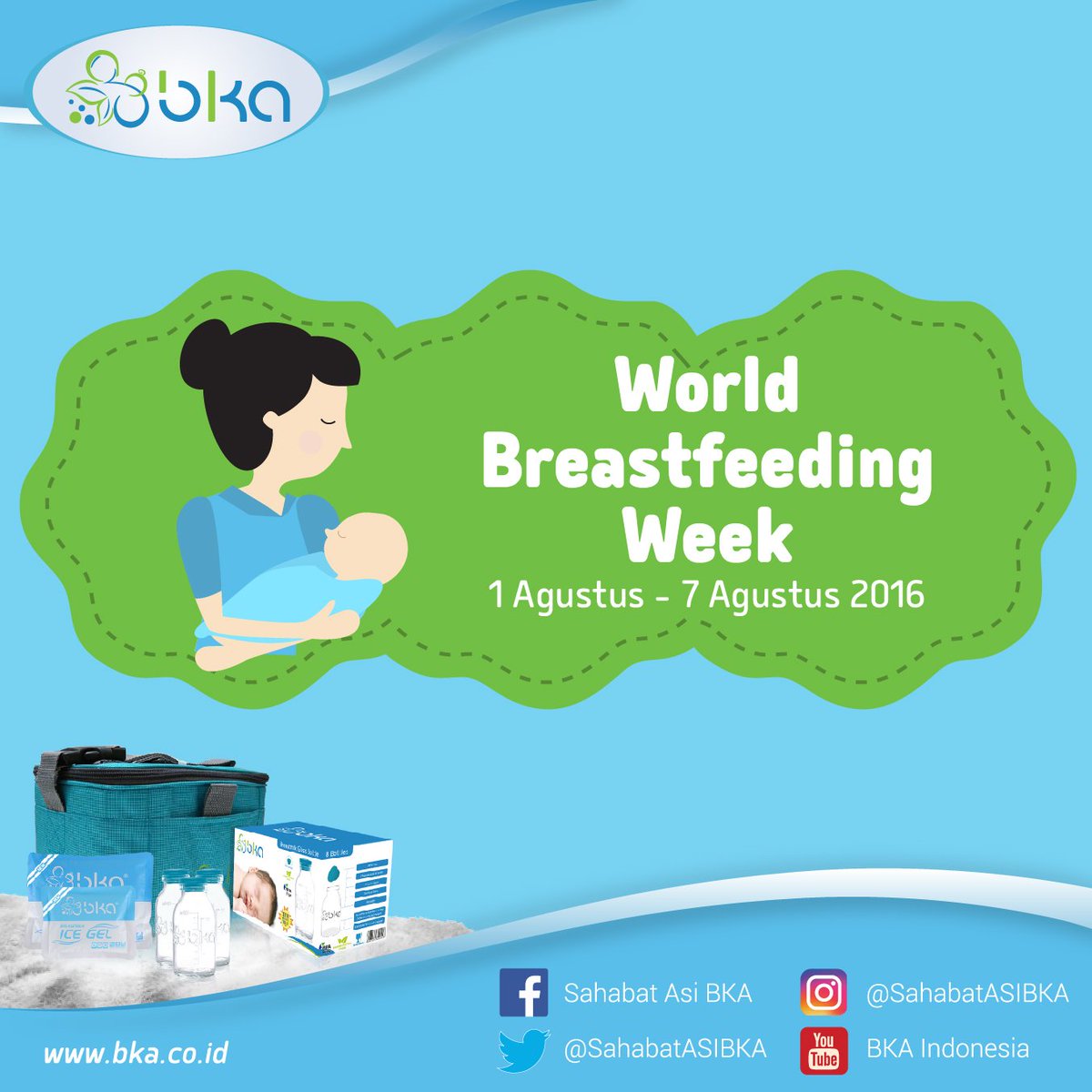SahabatAsiBKA's tweet photo. Selamat Hari ASI seduniauntuk para ibu yang menyusui. Ayo semangat untuk terus memberi ASI https://t.co/1B2JjYzzo1 https://t.co/WhKgCpJmvO