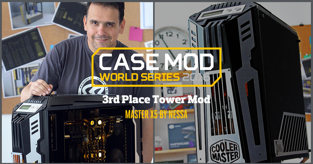 CoolerMasterEXP's tweet photo. Nenad broke the barrier of PC aesthetics read more of his story https://t.co/cnBoE08RtH #MakeItYours #CMCaseMod2016 https://t.co/AkryLc2ei8