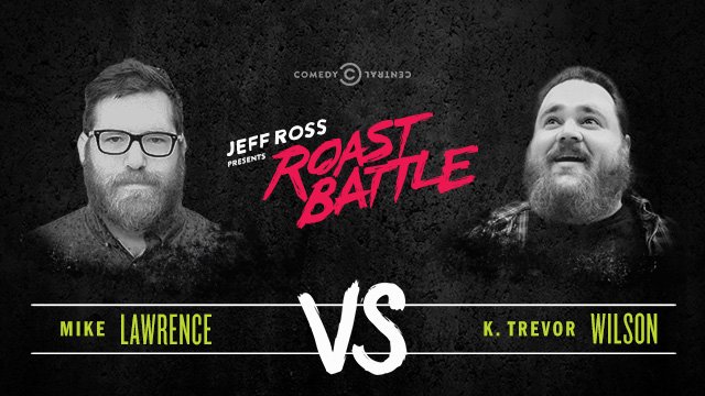 Congrats <a href="/KTrevorWilson/">K Trevor Wilson</a> 4 representing Canada #RoastBattle #JFLMTL

Can't wait 4 <a href="/TheMikeLawrence/">Mike Lawrence</a> VS <a href="/tylermorrison1/">Tyler Morrison</a>