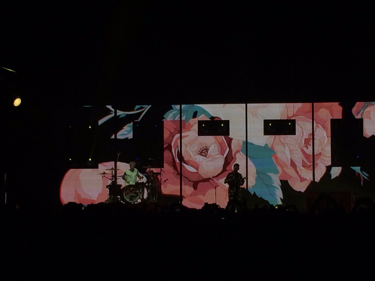 champagnelilith's tweet photo. beautiful night. Thank you @twentyonepilots @tylerrjoseph @joshuadun #IndianaRoadshow https://t.co/ikBYiATa5F