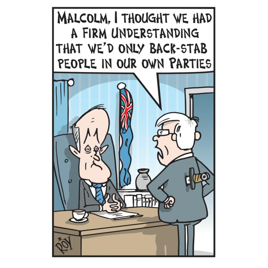 #malcolmturnbull says NO to #kevinrudd and the #UN job <a href="/theheraldsun/">Herald Sun</a> #auspol2016 #auspol #Rudd