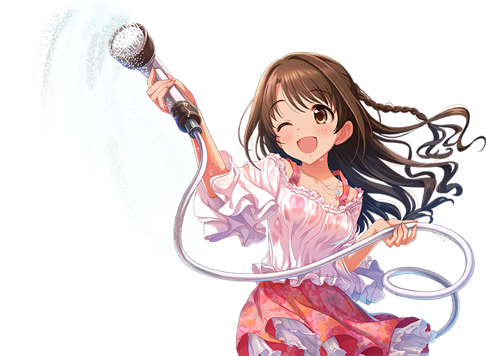 デレステキュート透過画像bot ピースフルデイズ 島村卯月 T Co Lynvz0nrzb