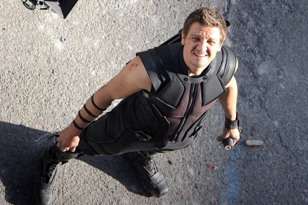 #Hawkeye 👍😄 #JeremyRenner 💪