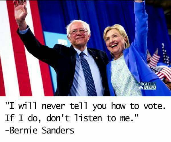 Chris420Redmond's tweet photo. And the @HillaryClinton supporters thought that we would just fall in line please  #RunNinaRun with @DrJillStein https://t.co/kCNXBSGJKl