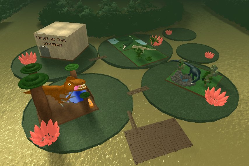RLaboratories's tweet photo. #RLScienceFair's Delay allowed me to change this ugly lilypad area to a sweet Mayan temple. https://t.co/HayayCg5Ch