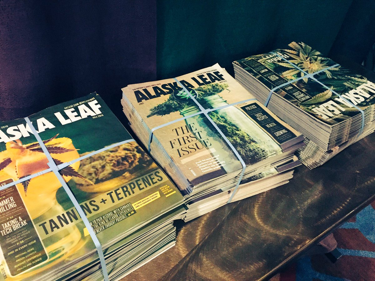 Get your copy of AK Leaf at local smoke shops and <a href="/southside_AK/">SGS-AK</a> #Alaska #akpot #weed
